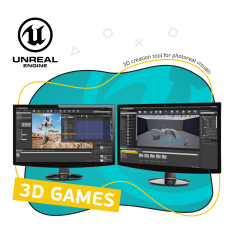 Unreal Engine 4. Игровой движок - КИБЕРшкола программирования для детей, компьютерные курсы для школьников, начинающих и подростков - KIBERone г. Гуково