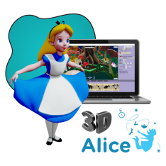 Alice 3d - КИБЕРшкола программирования для детей, компьютерные курсы для школьников, начинающих и подростков - KIBERone г. Гуково