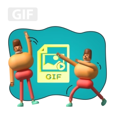 Gif-анимация - КИБЕРшкола программирования для детей, компьютерные курсы для школьников, начинающих и подростков - KIBERone г. Гуково