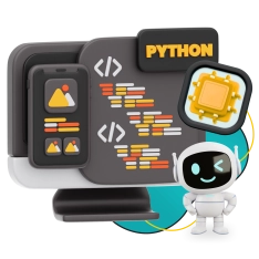 Мой первый сайт с мозгами: Python + AI - КИБЕРшкола программирования для детей, компьютерные курсы для школьников, начинающих и подростков - KIBERone г. Гуково