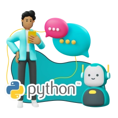 Умный чат-бот на Python на Telegram - КИБЕРшкола программирования для детей, компьютерные курсы для школьников, начинающих и подростков - KIBERone г. Гуково